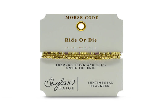 Ride or Die Sentimental Stackers