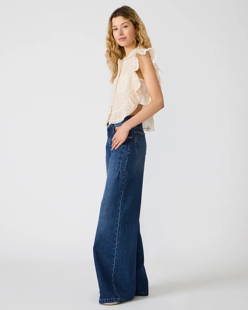 Adeline Ruffle Lace Top
