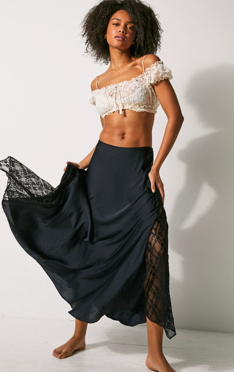 Liliana Slip Lace Skirt