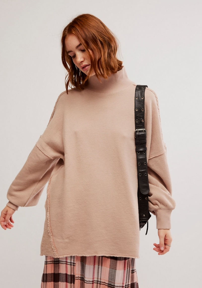 Addison Mock Neck Pullover