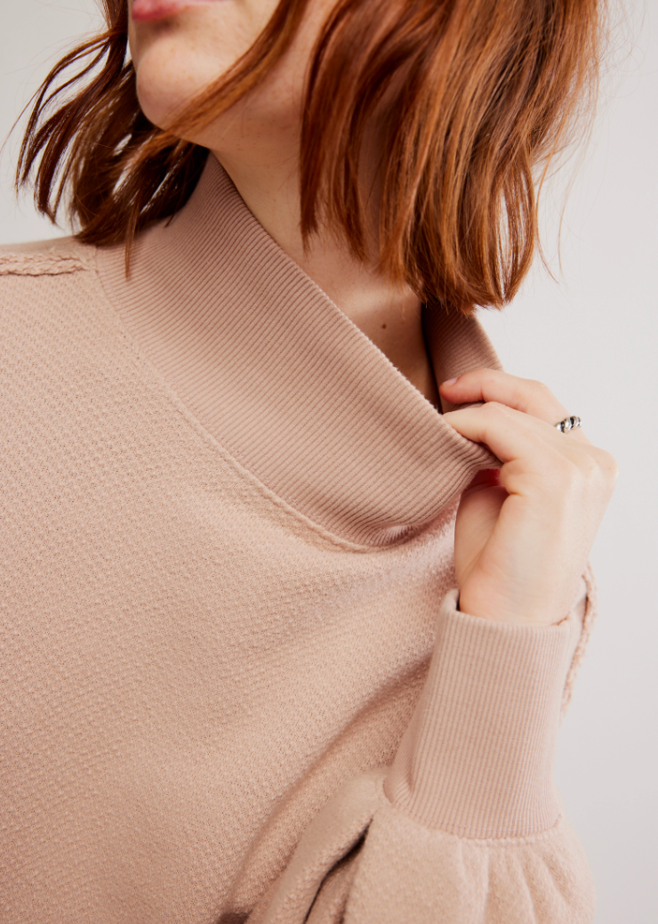 Addison Mock Neck Pullover