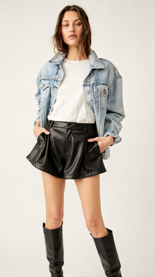 Alaia Vegan Leather Short