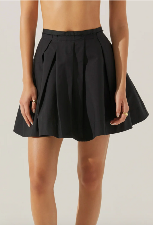 Ariella Pleated Mini Skirt