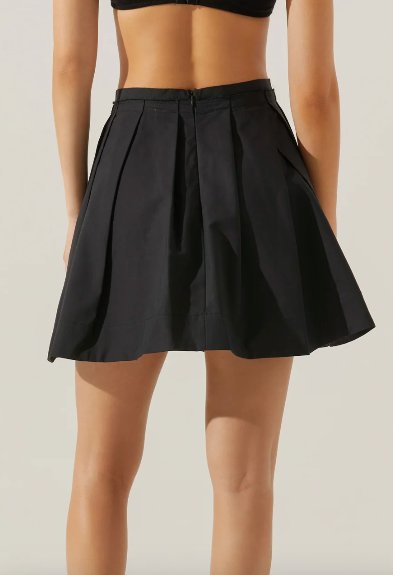 Ariella Pleated Mini Skirt
