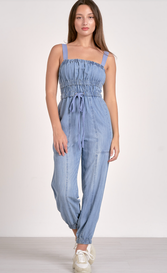 Shiloh Denim Jumpsuit