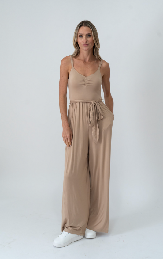 Fallon Side Tie Jumpsuit