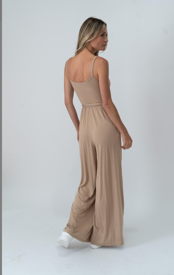 Fallon Side Tie Jumpsuit