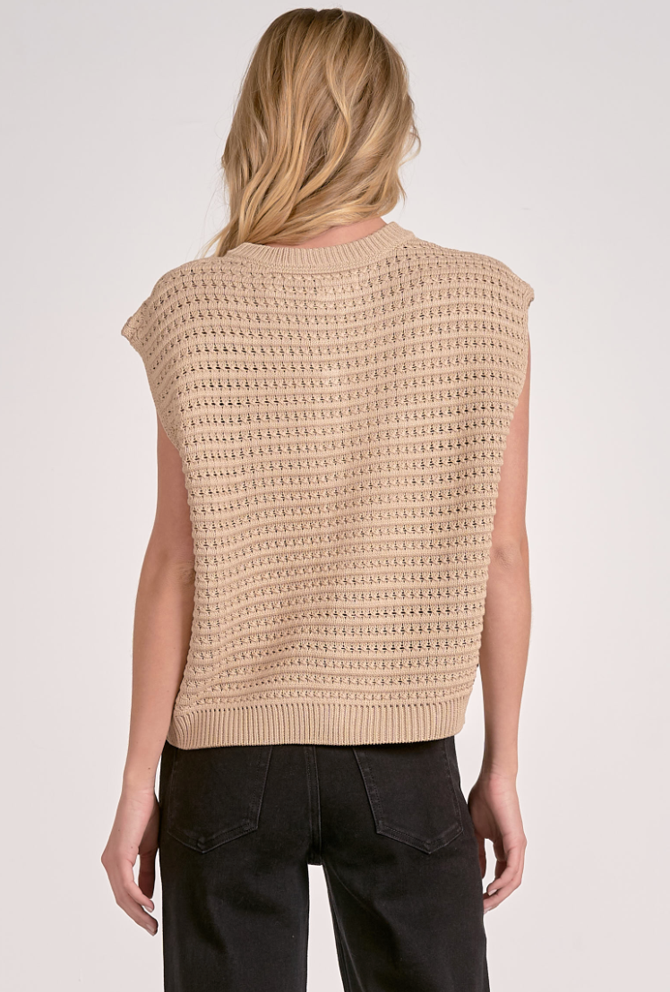 Cove Button Sweater Vest