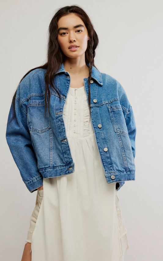 Raegan Swing Denim Jacket