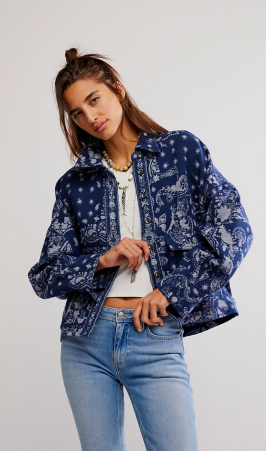 Audrey Jacquard Jacket