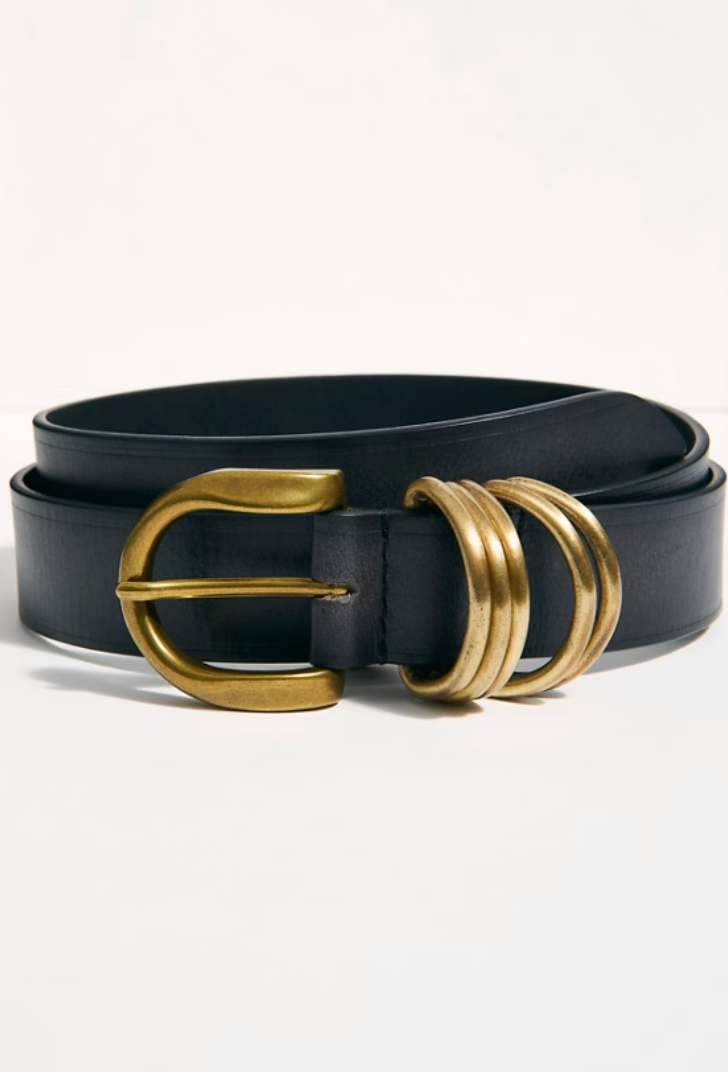 Multi Loop Leather Belt