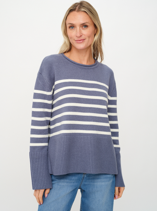 Marcel Striped Crew Neck Sweater