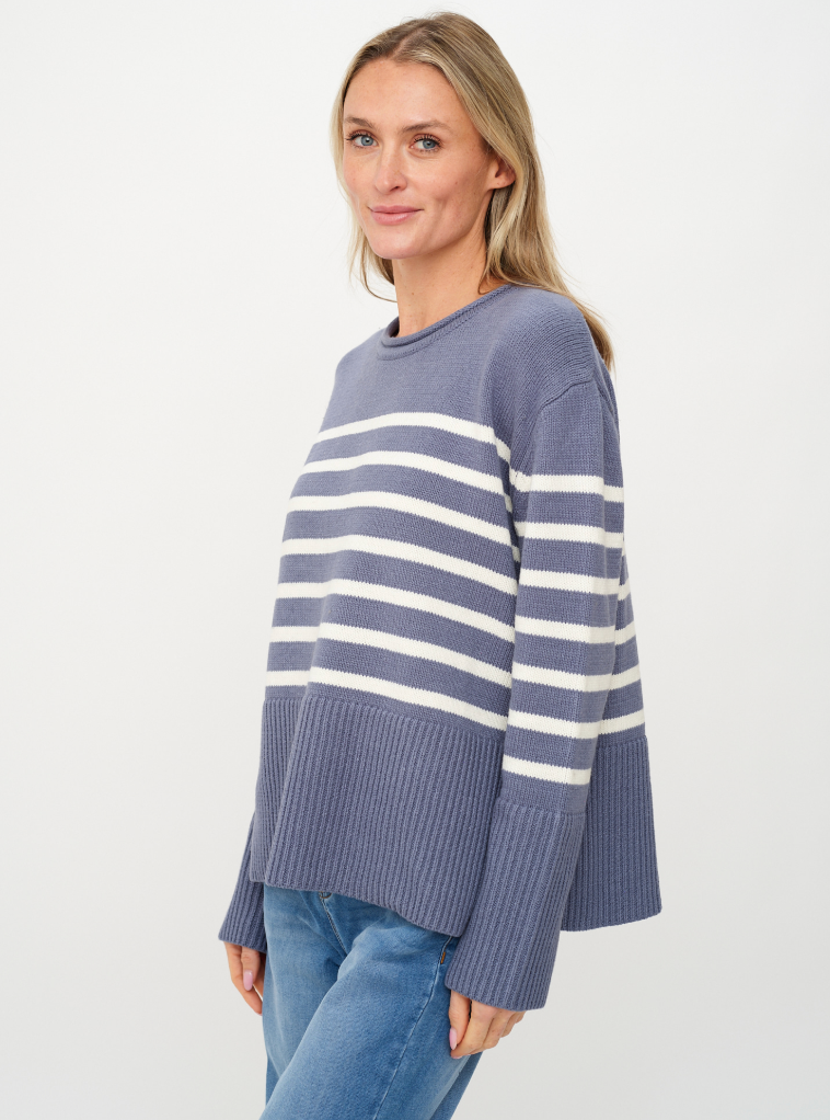 Marcel Striped Crew Neck Sweater