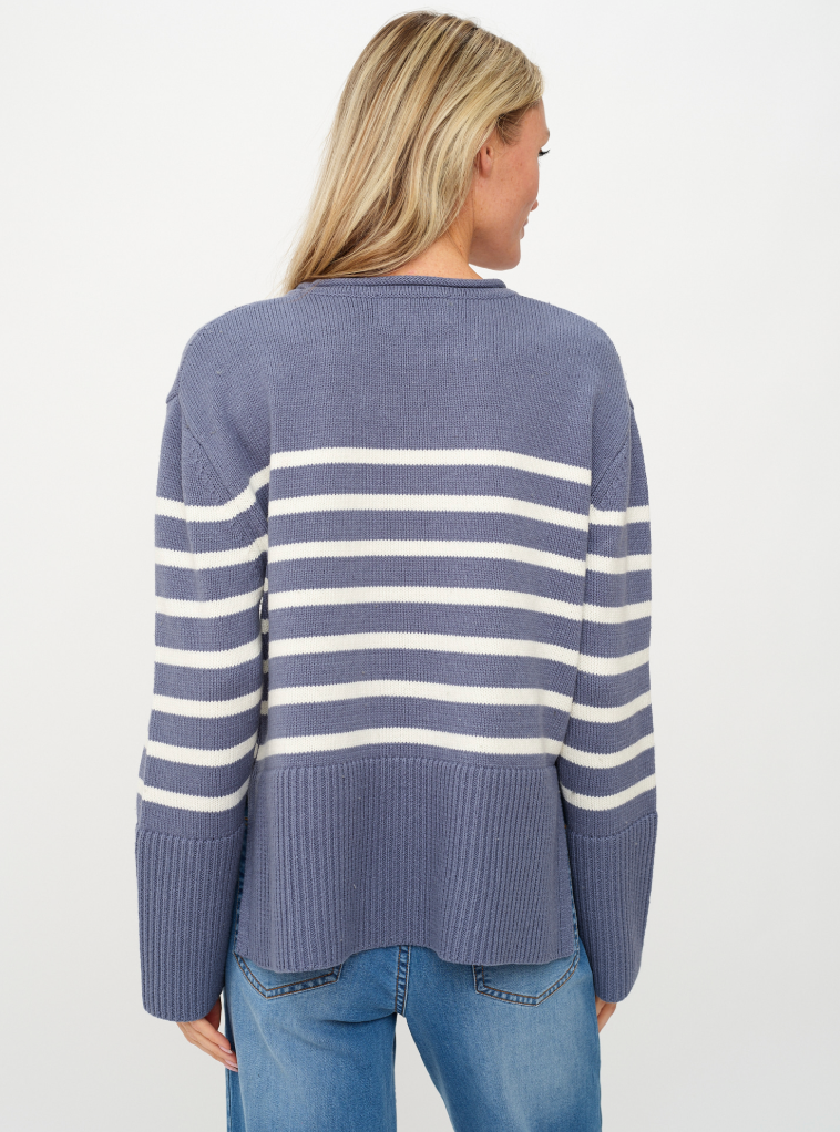 Marcel Striped Crew Neck Sweater