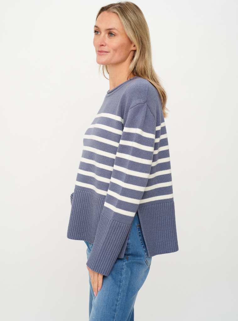 Marcel Striped Crew Neck Sweater
