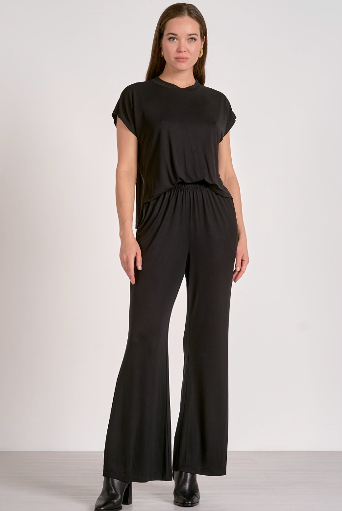 Courtney T-Shirt Stretch Knit Jumpsuit