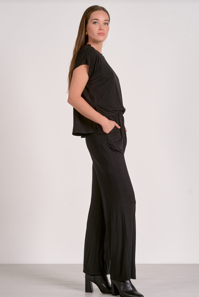 Courtney T-Shirt Stretch Knit Jumpsuit