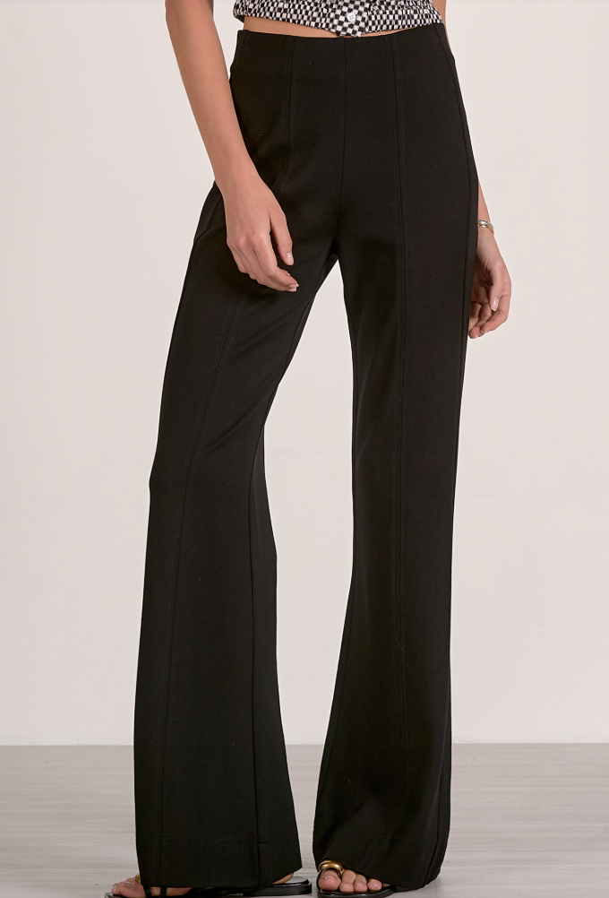 Gideon Stretch Knit Flare Pant