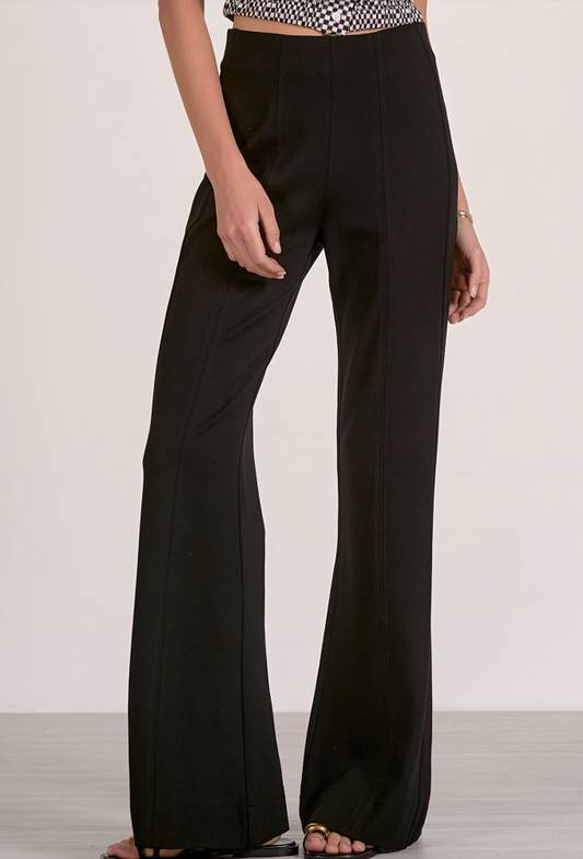 Gideon Stretch Knit Flare Pant