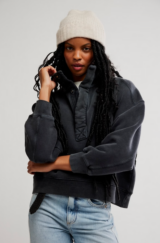 Cora Button Pullover