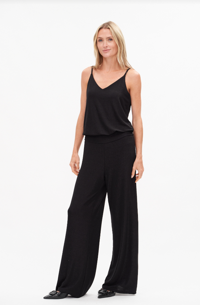 Carol Knit Lurex Jumpsuit