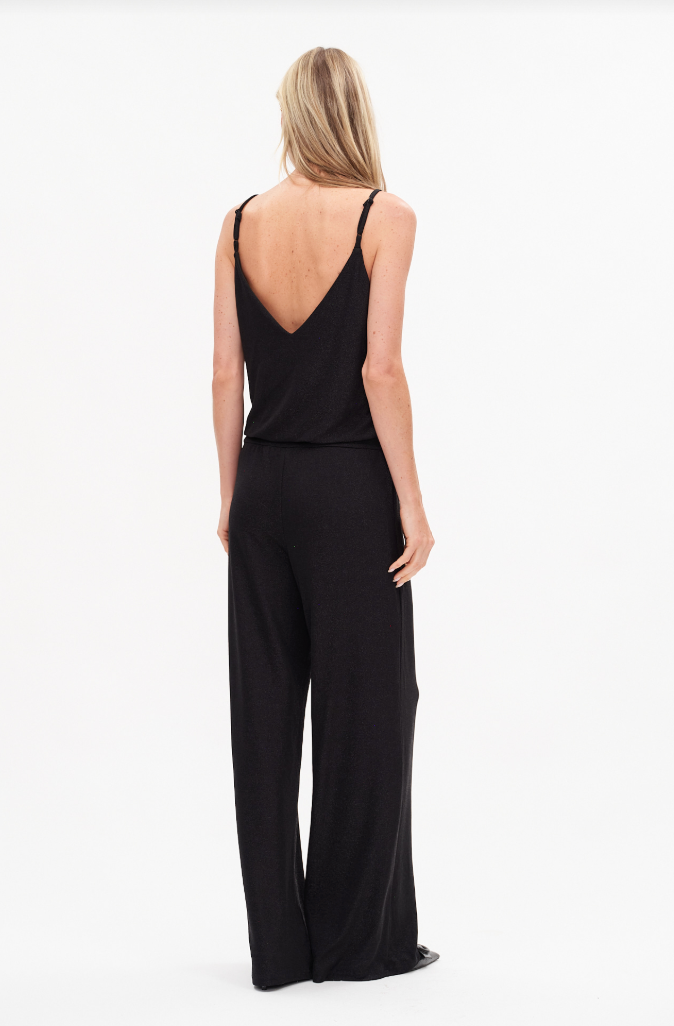 Carol Knit Lurex Jumpsuit