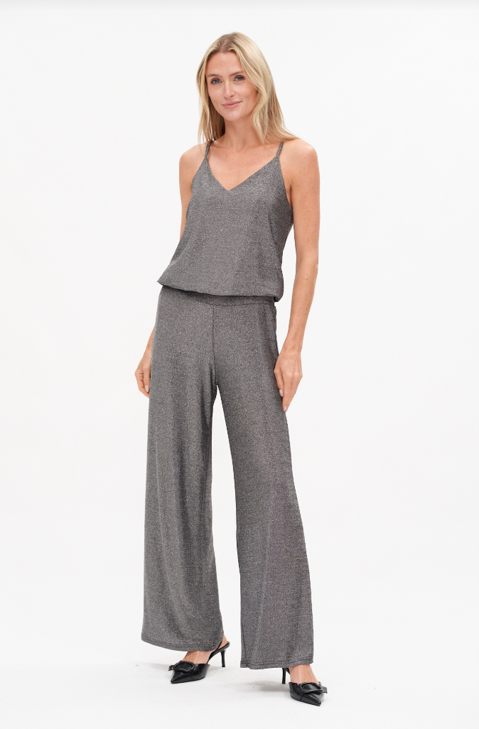 Carol Knit Lurex Jumpsuit