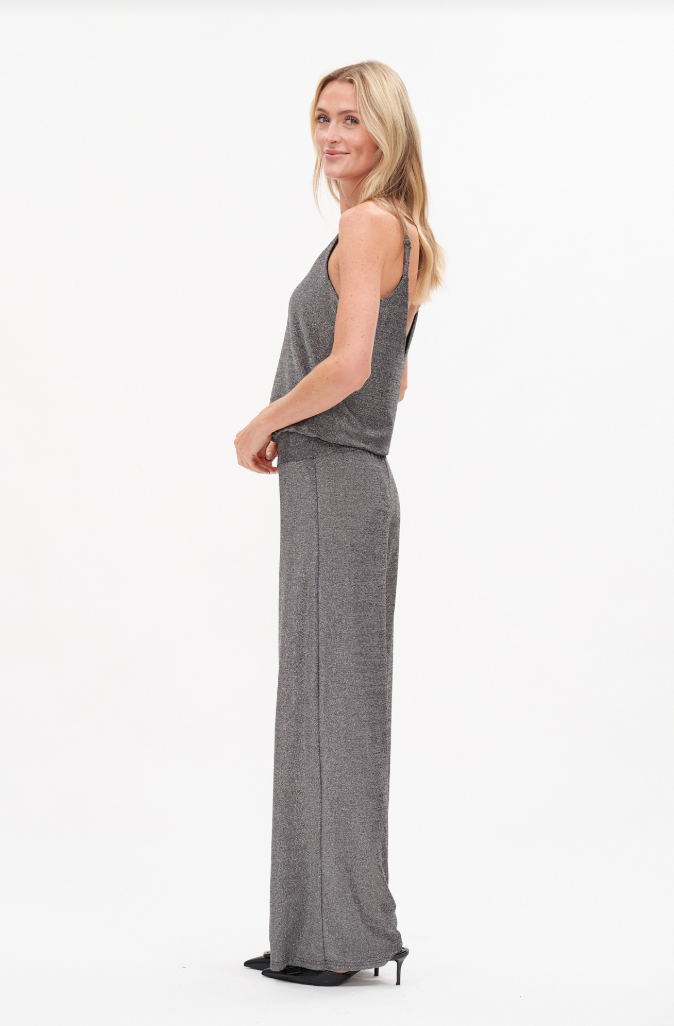 Carol Knit Lurex Jumpsuit