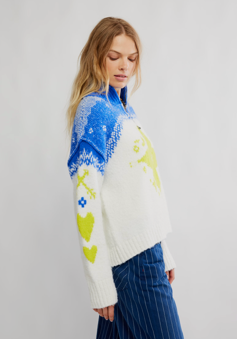 Kaia Half Zip Sweater