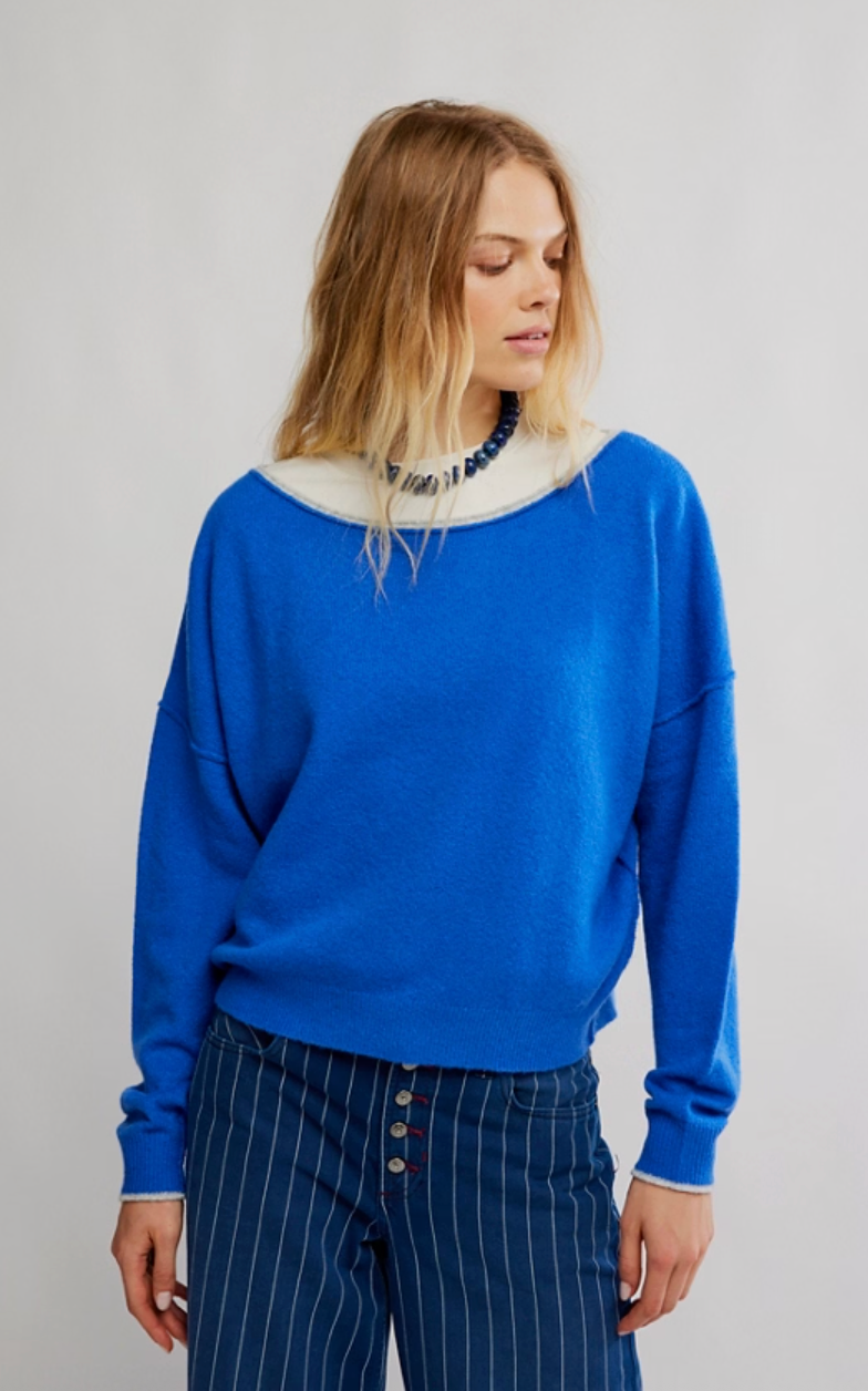 Rosalie Rolled Hem Sweater