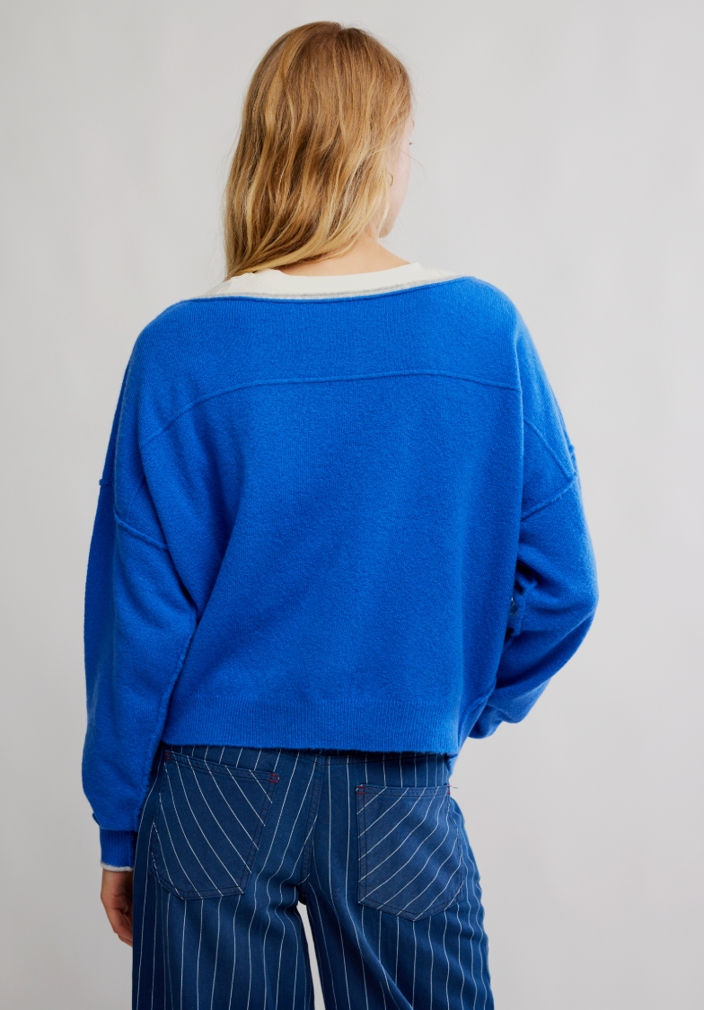 Rosalie Rolled Hem Sweater