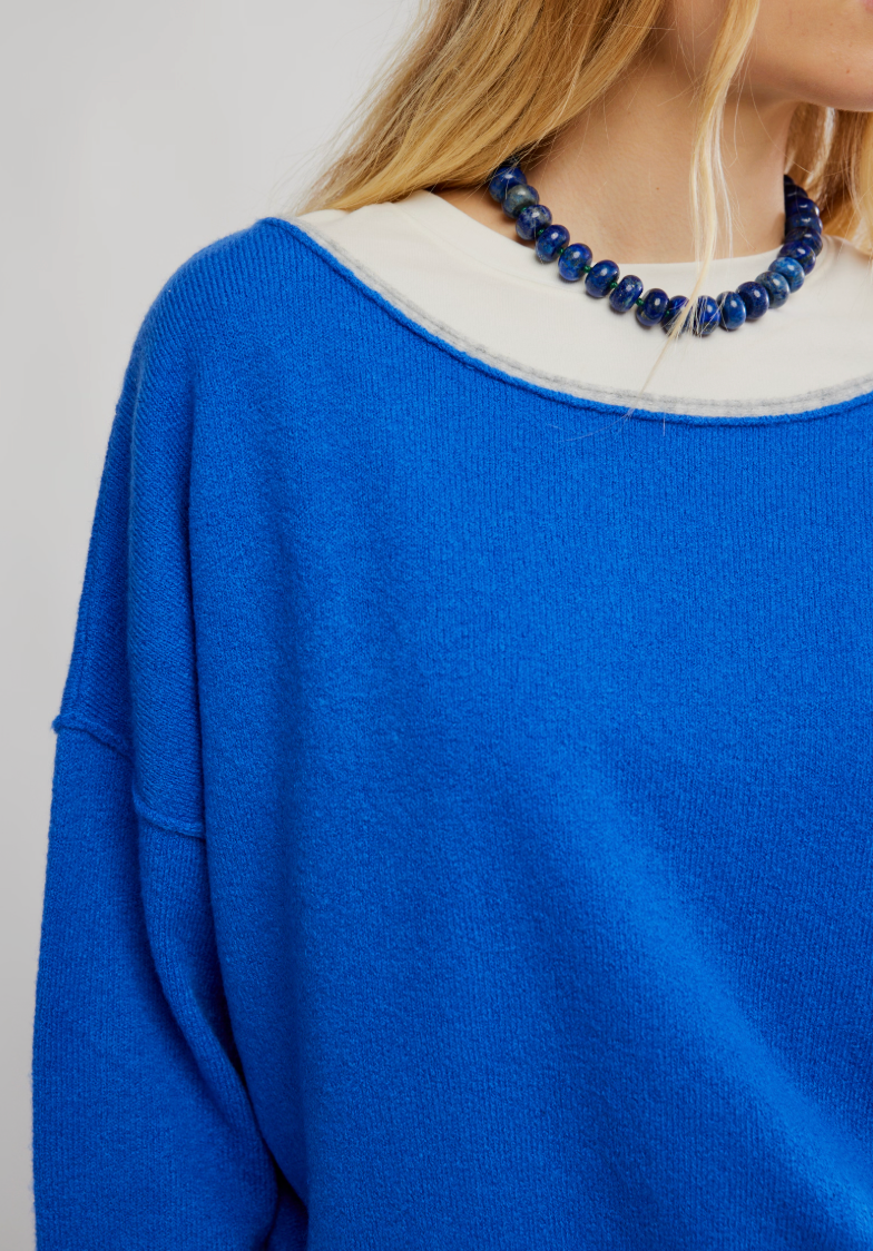 Rosalie Rolled Hem Sweater