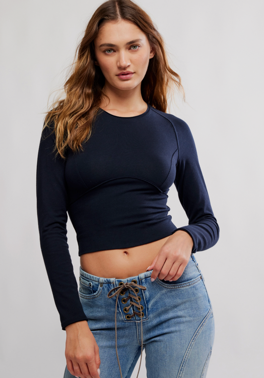 Calista LS Scooped Layering Top