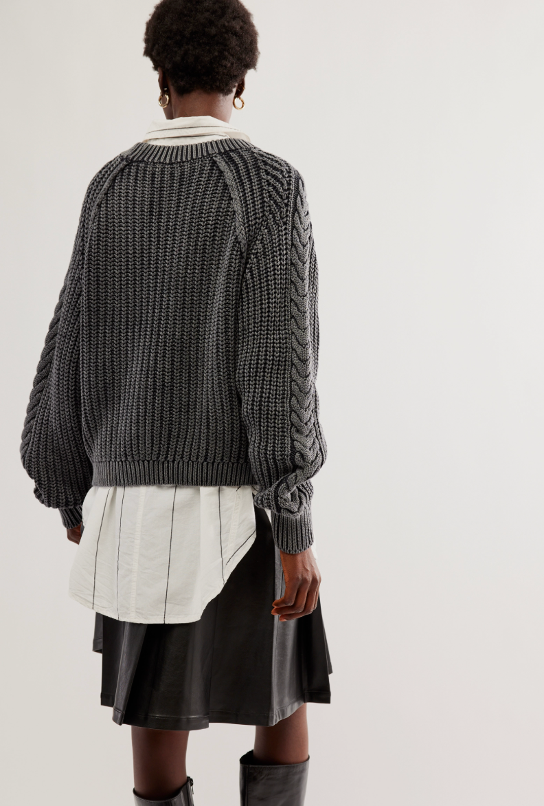 Parker Cable Knit Sweater