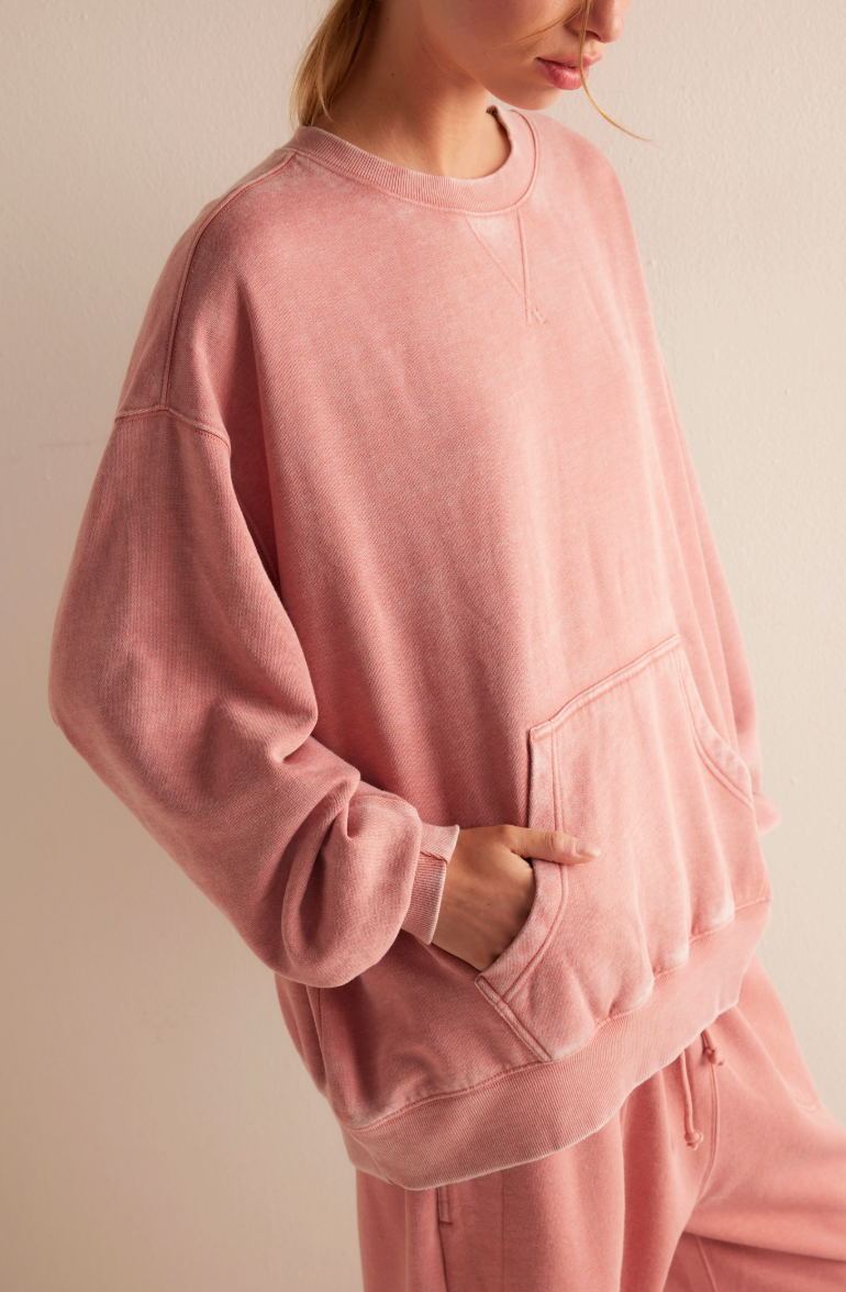 Rosa Pocketed Pullover