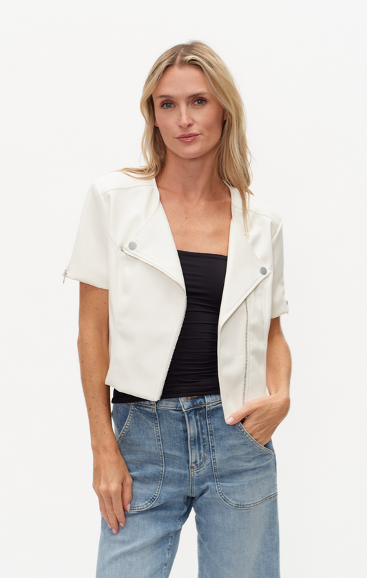 Suri SS Leather Moto Jacket