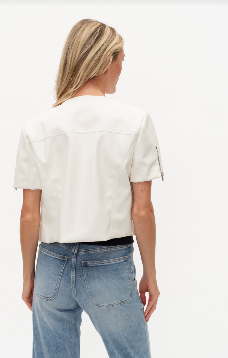 Suri SS Leather Moto Jacket