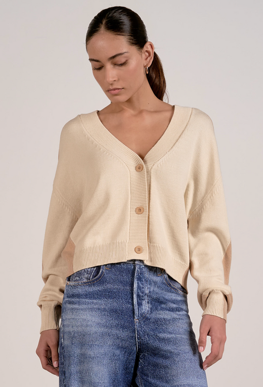 Florence Color Block Cardigan