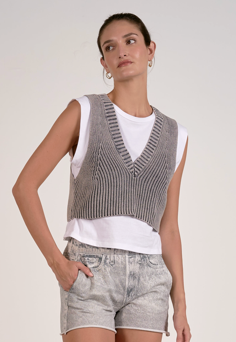 Tabitha Layered Sleeveless Sweater
