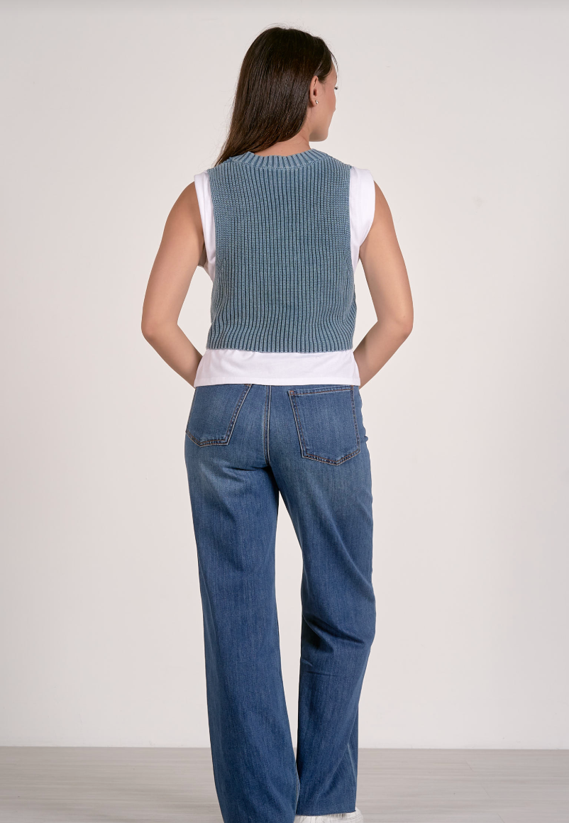 Tabitha Layered Sleeveless Sweater