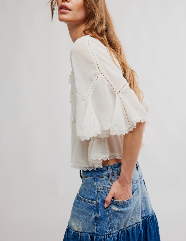 Michelle Eyelet Blouse