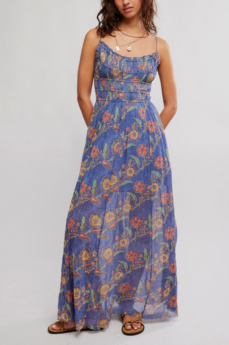 Ciella Printed Maxi Dress