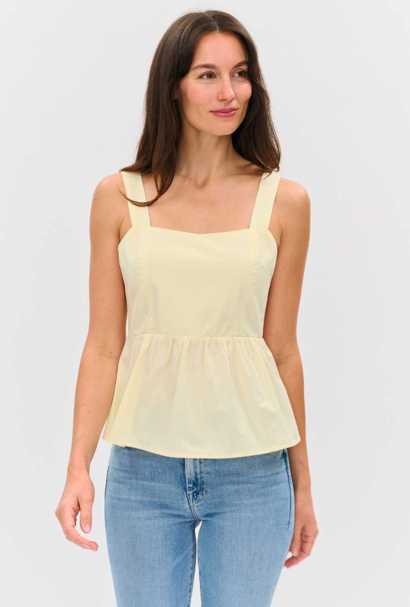 Vienna Shirting Poplin Tank