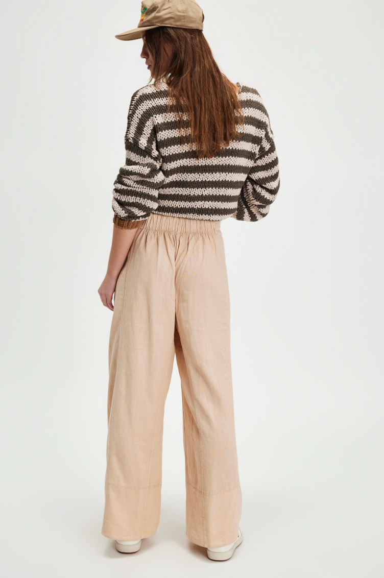 Days End Linen Pull On Pant