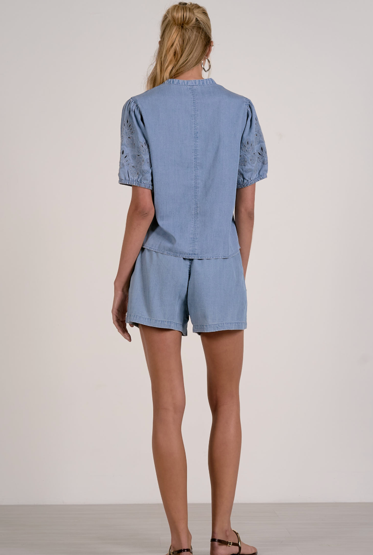 Harbor Chambray Top