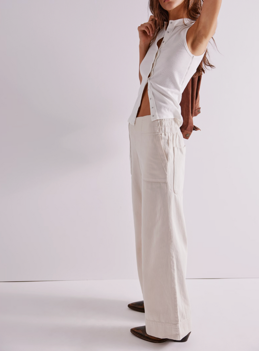 Breezy Denim Pull On