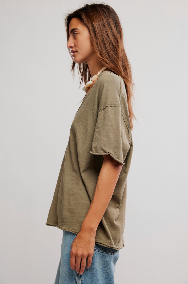 Lara V Neck Tee