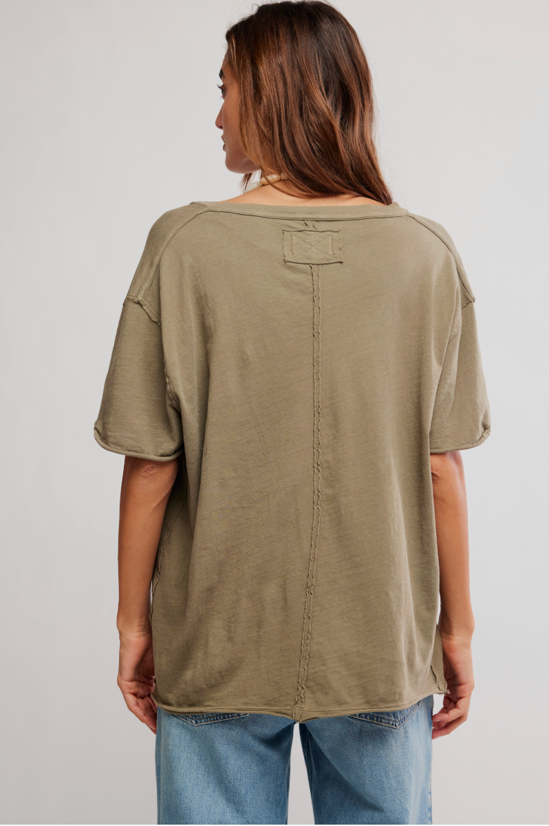 Lara V Neck Tee