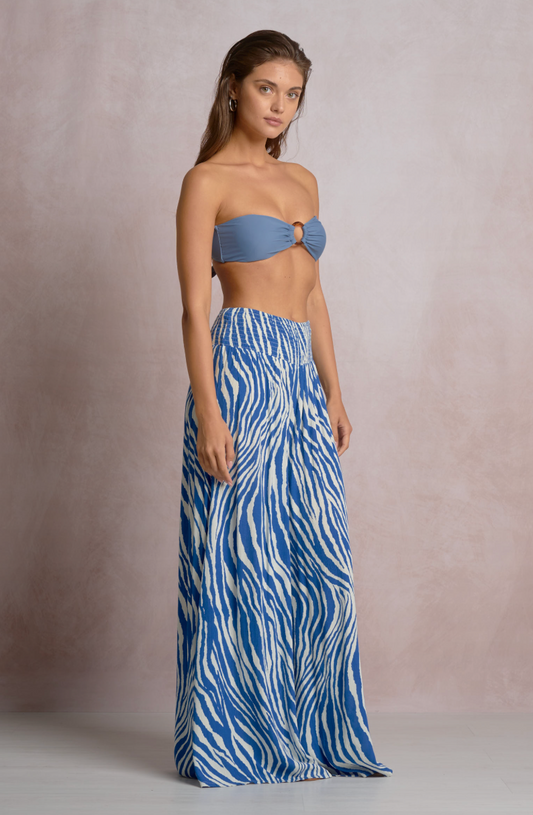 Alani Zebra Print Woven Pant