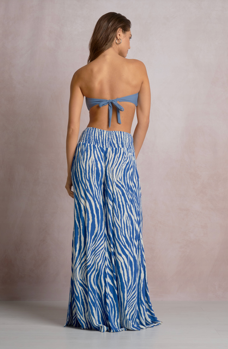 Alani Zebra Print Woven Pant